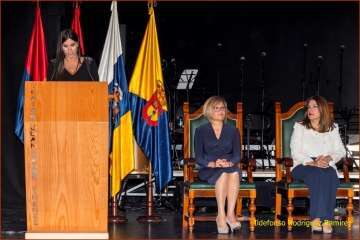 Acto institucional por el Día de Canarias en Telde (Foto Ildefonso Rodríguez)